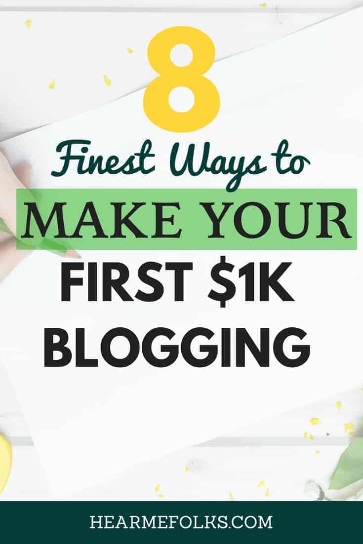 want to monetize your blog and make money blogging fast for beginners staying at home