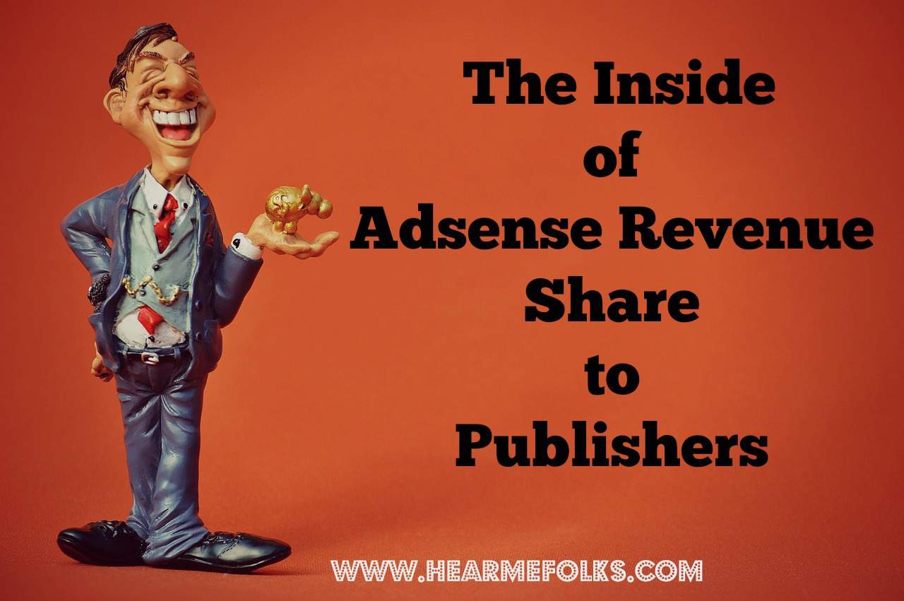 adsense revenue share to publishers